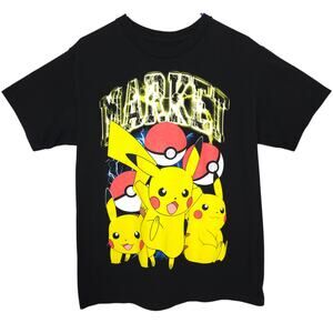 NWT Market x Pokemon Pikachu Electric Shock Graphic Tee - Rare Collab
